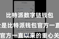 比特派数字链钱包  安全是比特派钱包官方一直以来的重心关心点